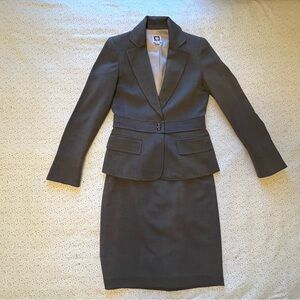 EUC Anne Klein Skirt Suit